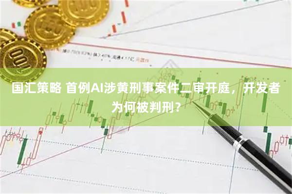 国汇策略 首例AI涉黄刑事案件二审开庭，开发者为何被判刑？